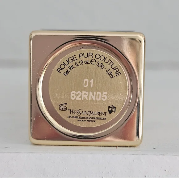 New Without Box- YSL Rouge Pur Couture Satin Lipstick- 01 - Picture 3 of 8